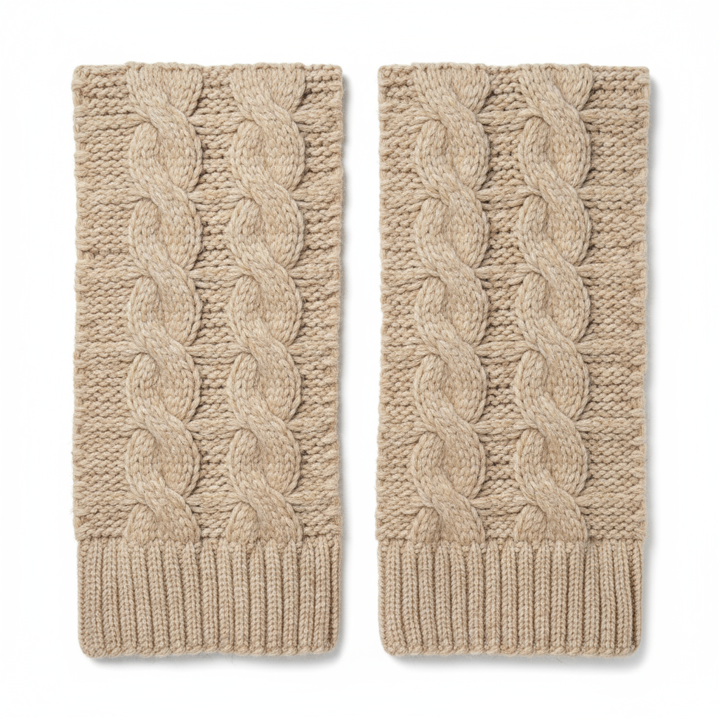 Шерстяной шарф (развернутый)