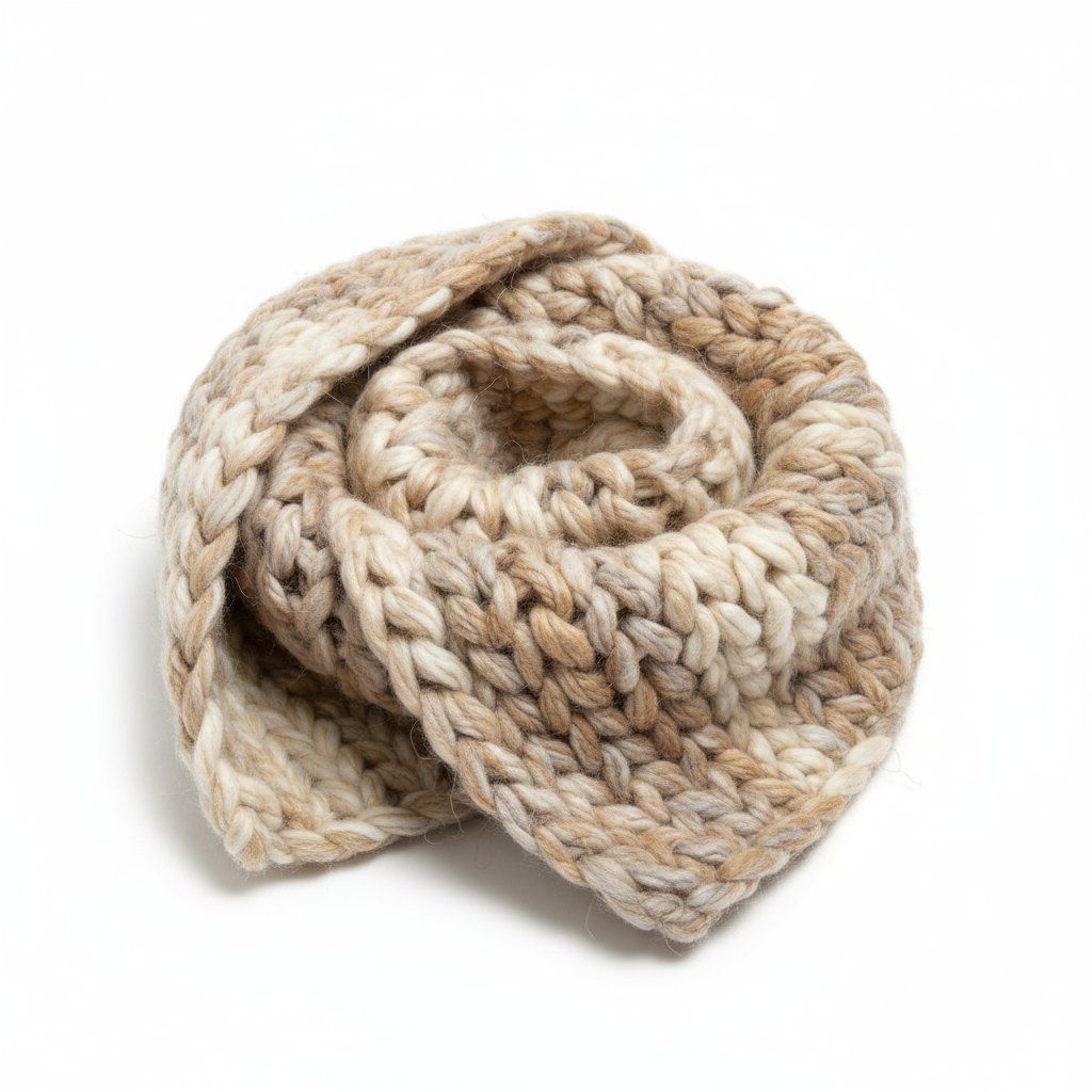 Шерстяной шарф